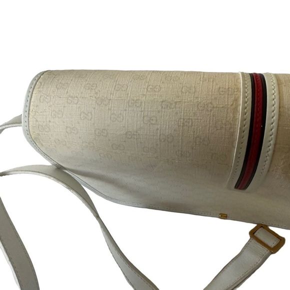 Gucci vintage beige Gg canvas shoulder bag - Picture 16 of 16